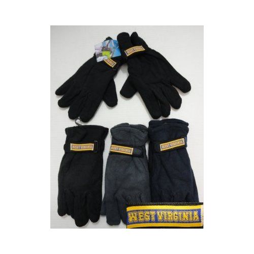 144 Pairs of Men's Fleece GloveS-Thermal Insulate *west Virginia*