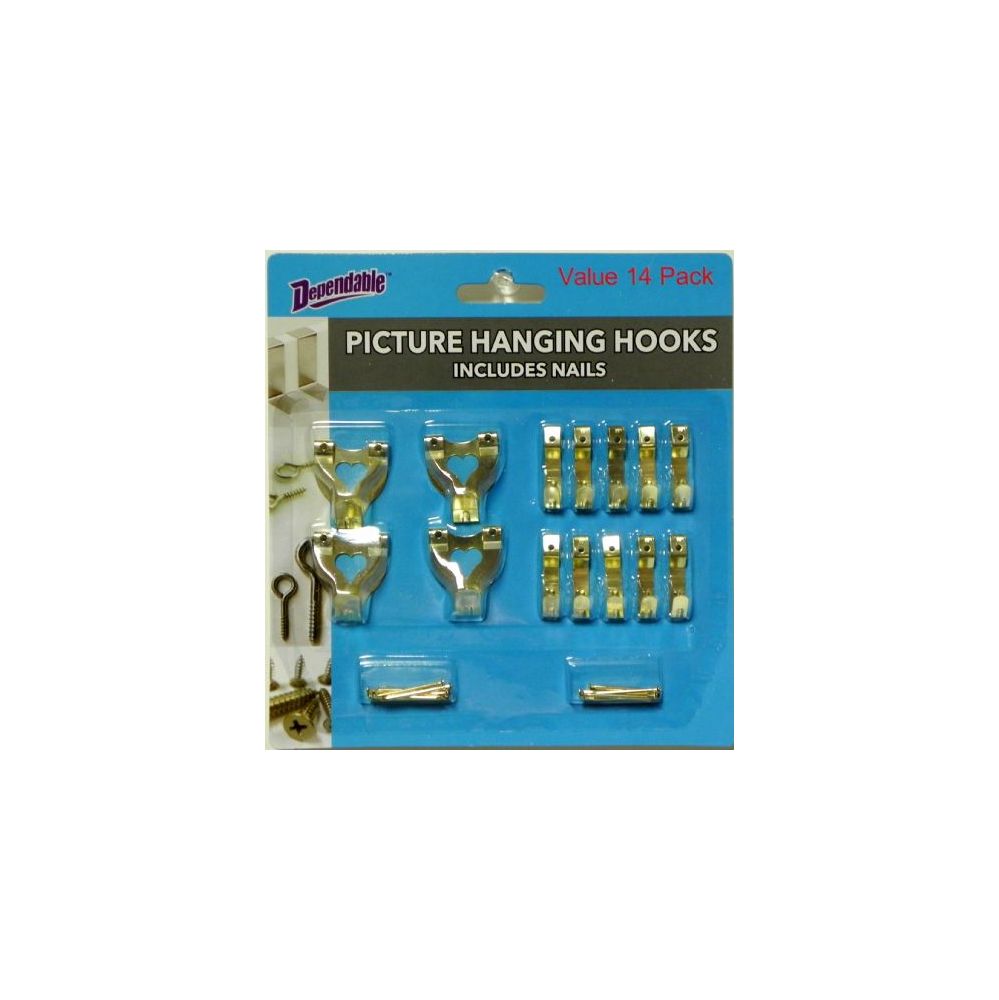 48 Pieces of 14 Piece Picture Hooks