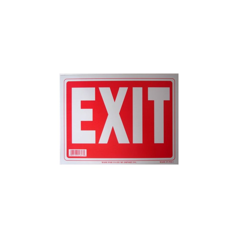 24 Pieces of Exit Sign