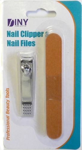72 Pieces of Nail Clipper And Emory Board Set Manicure Pedicure