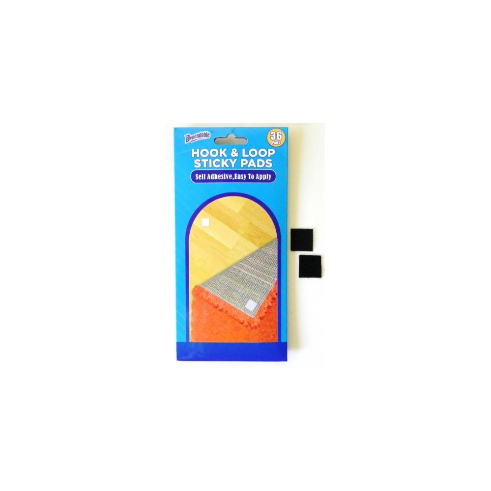 Adhesive Sticky Pad Packs 36 Hooks And Loops 