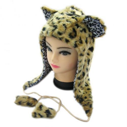 36 Pieces of Short Animal Hat Cheeta