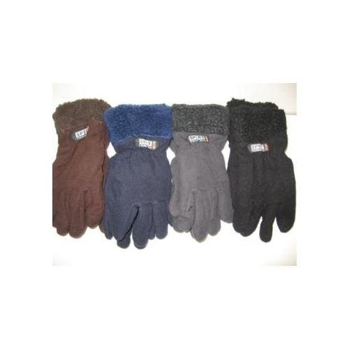 96 Pairs of Fleece Gloves W/ Fur Top