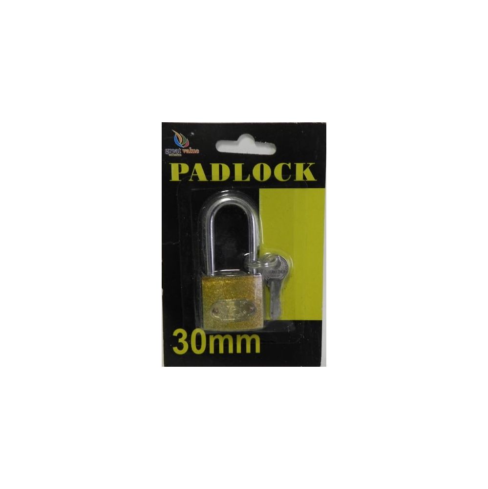 72 Pieces of 30mm Padlock 3 Inch