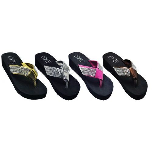 36 Wholesale Ladies Designer Sandal Flip Flop