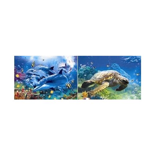 20 Pieces 3d PicturE-Dolphins & Sea Turtles - Wall Decor