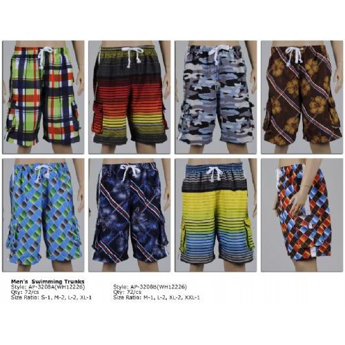 72 Pieces of Mens Bathing Suit Limited Stock