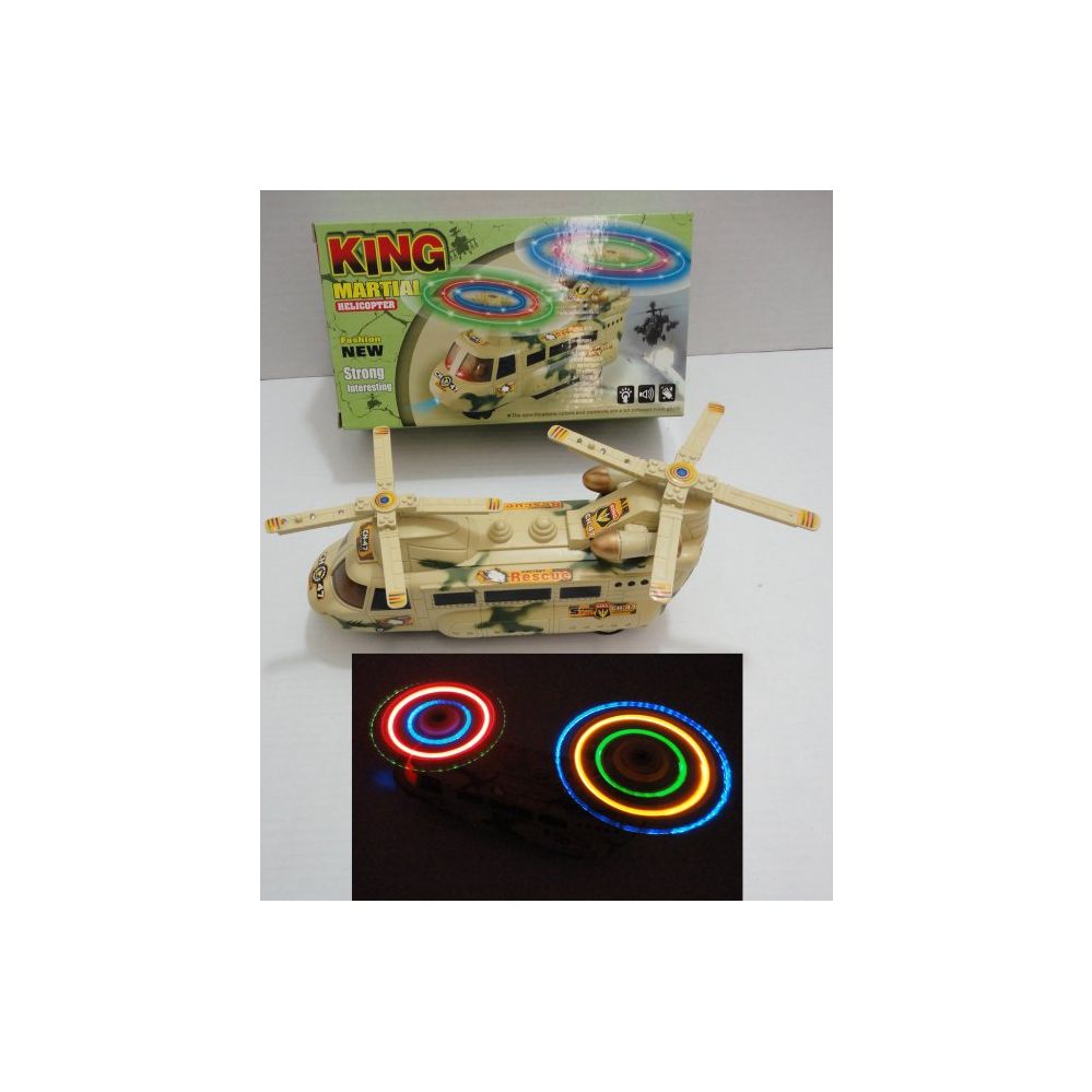 24 Pieces of Bump & Go Helicopter With Lights & Sound