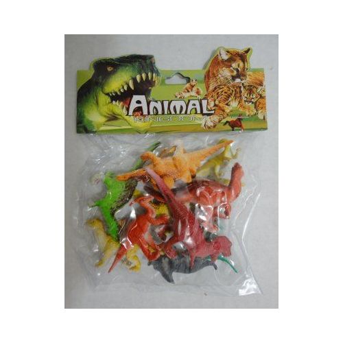 36 Wholesale 12pc Plastic Dinosaurs