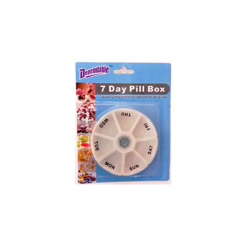 48 Pieces of Deluxe 7 Day Pill Box