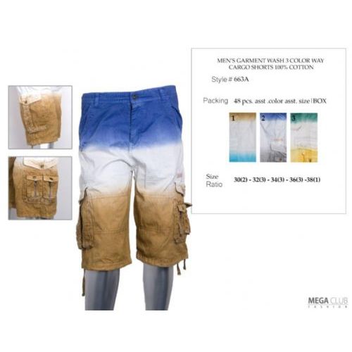 48 Pieces Mens Cargo Shorts 100% Cotton - Mens Shorts