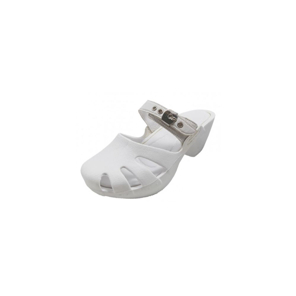 18 Pairs Girls' Wedge Sandals White Color Only - Girls Sandals