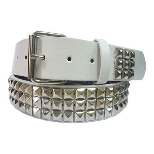48 Pieces of Pyramid Studded Silver Belt