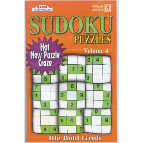 72 Wholesale Sudoku Puzzles Big Bold Grids Asst.