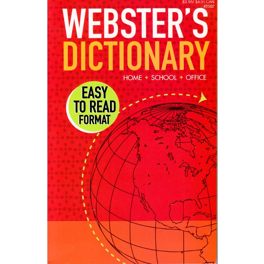72 Wholesale Webster English Large Print Dictionary