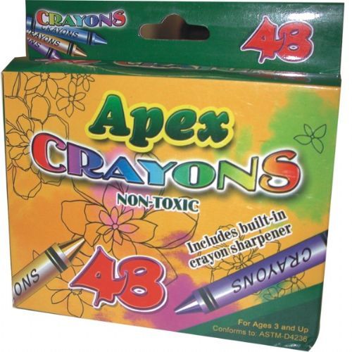 48 Wholesale Crayons 48ct. Boxed