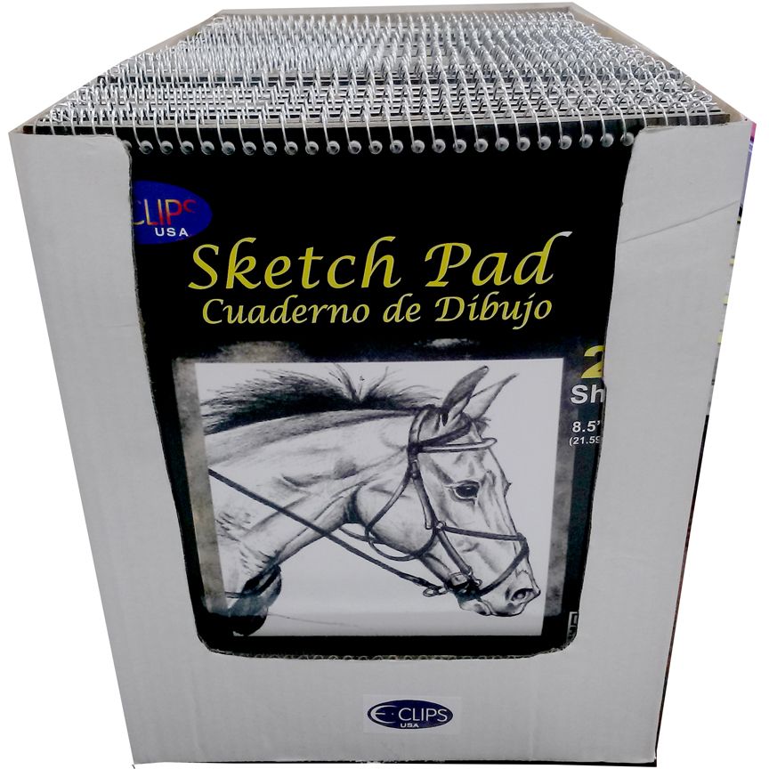 36 Pieces of Sketch Pad, 7x11, 20 Sheets