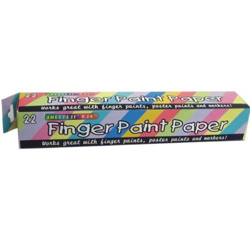 48 Pieces of Finger Paint Paper 11"x14"