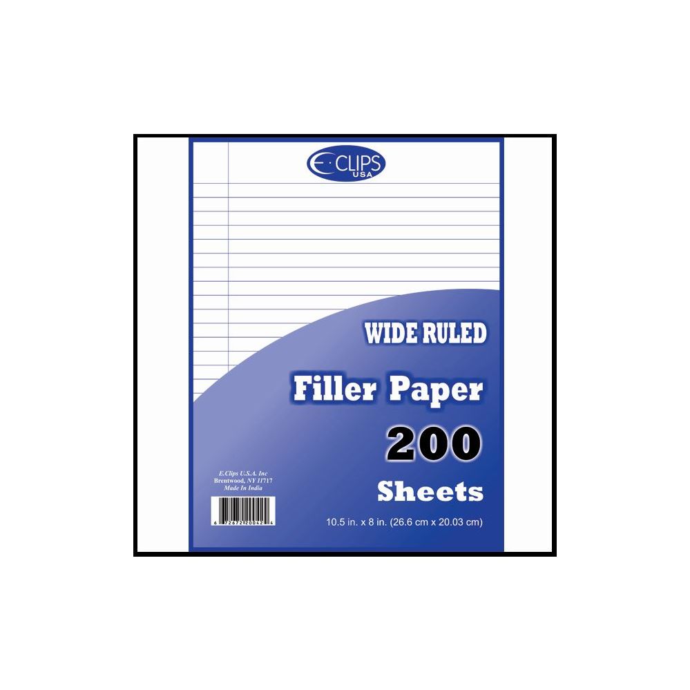36 Wholesale Filler Paper 200 Count Wide Ruled At 36 wholesale filler paper 200 count wide ruled at