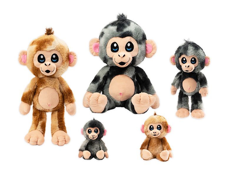 72 Pieces 13.5-Inch Milo The Monkey Plush Toy - Plush Toys - at