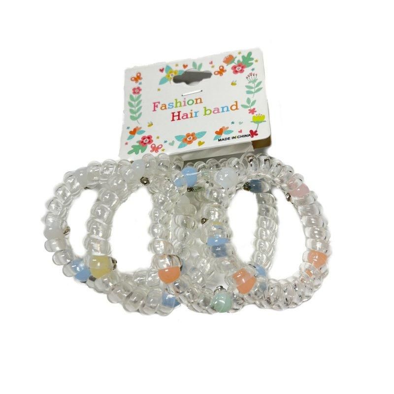 48 Pieces of Loose Knitted Ear Band With FloweR-Multicolor