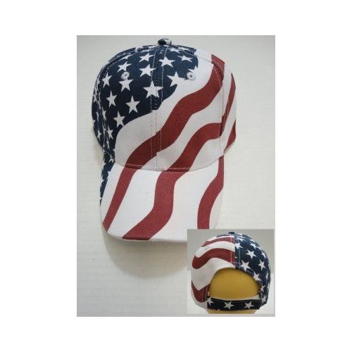 24 Pieces of American Flag Ball Cap