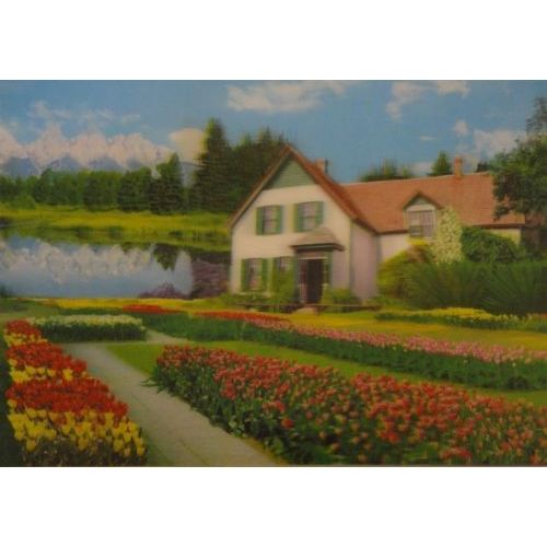 20 Wholesale 3d PicturE-House By The Lake