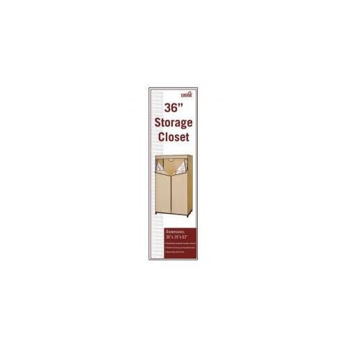 6 Pieces of Storage Closet Beige And Brown