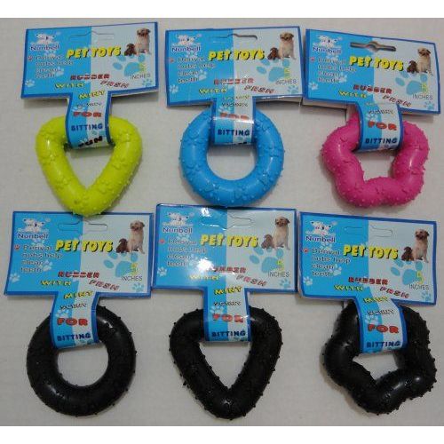 72 pieces of Dog Chew Toy [rinG-DiamonD-Star]
