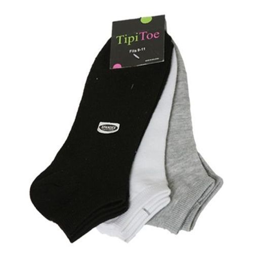 60 Pairs of Womens Ankle Sock 3pk Sizes 9-11 Assorted Colors