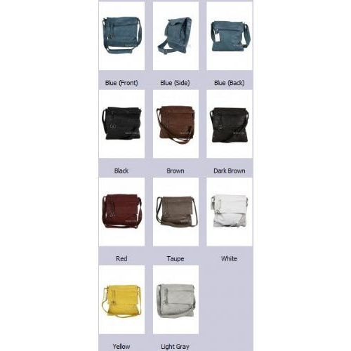 36 Pieces of Crossbody Soft Leather Sling Purse Assorted Colors