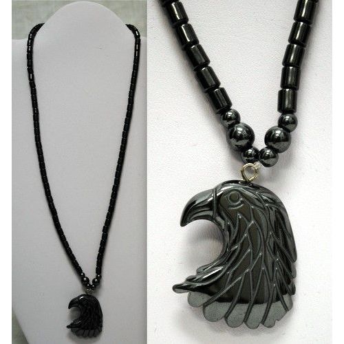 48 Pieces of Magnetic Hematite Necklace Eagle
