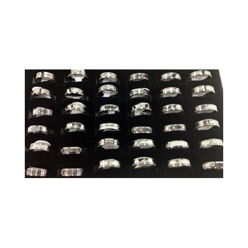 72 Pieces of Stainsteel Ring For Man/ Woman