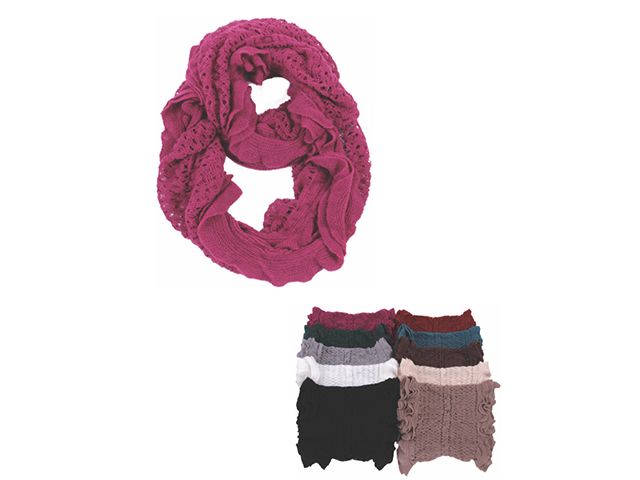 72 Pieces of Ladies Winter Fashion Infinity Scarf