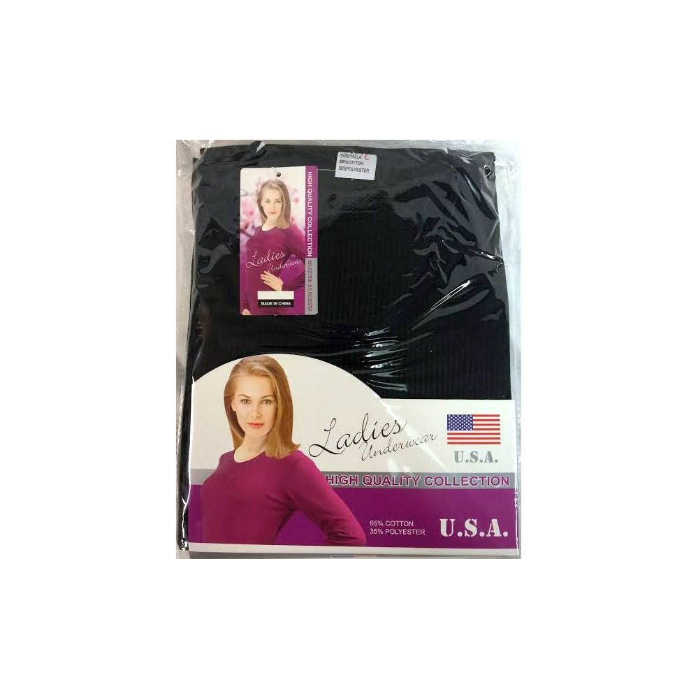 24 Pieces of Lady's Thermal Wear Set (shirt & Pants)