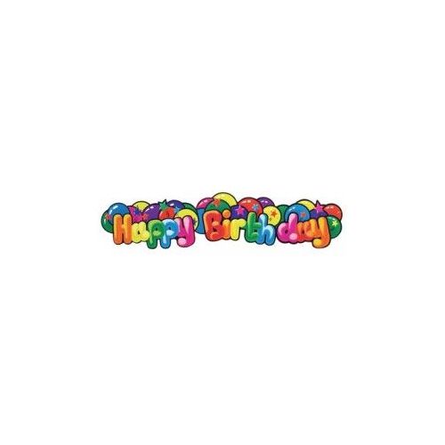 192 Wholesale Ltr Banner Happy B-Day 8x41
