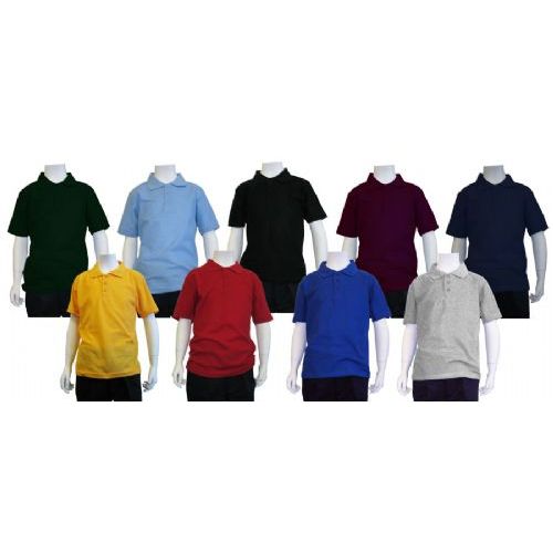 24 pieces of Boys School Uniform Polo Shirt