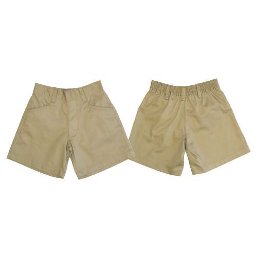 24 Pieces Boys 2pkt HalF-Back Elastic School Shorts - Boys School Uniforms