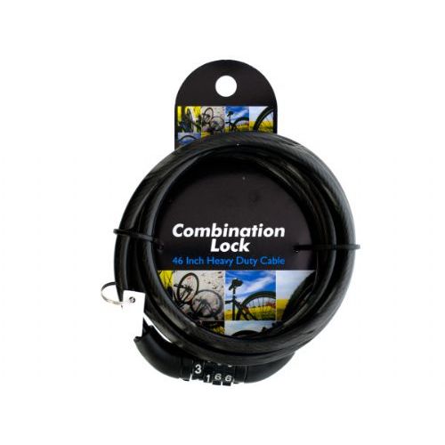 12 Pieces of Combination Cable Lock