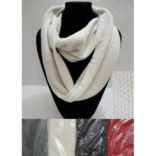 72 Pieces of Knitted Loop Scarf [tight Knit]