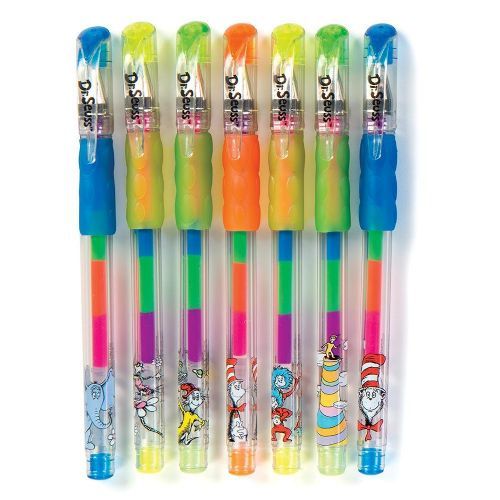 120 Wholesale Dr Seuss Rainbow Gel Pen