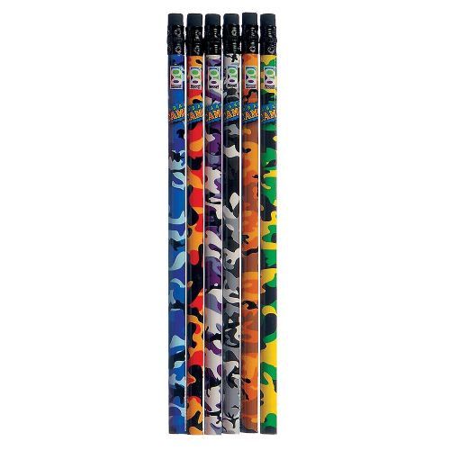 576 Wholesale Urban Camo Pencil