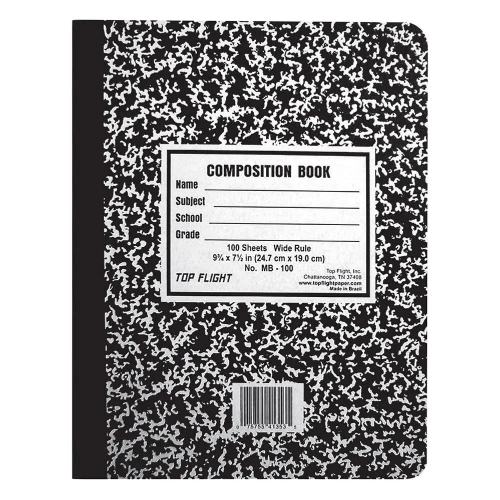 72 Wholesale Marble Hardcover Composition Book