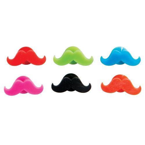 300 Pieces Mustache Charm Toy - Novelty Toys