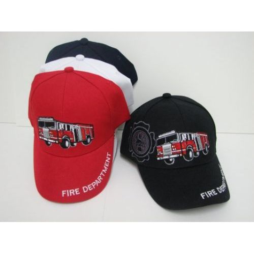 24 Pieces of Kids Fire Truck Hat