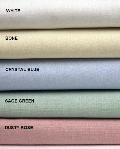 12 Pieces of Thread Count 180 Percale Pillowcase In Sage Standard Size