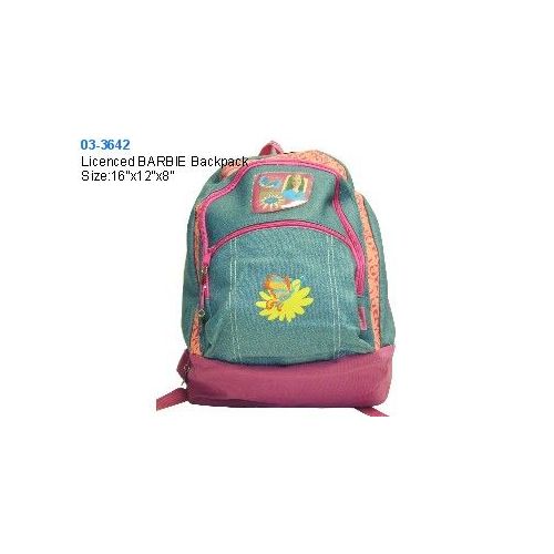 12 Pieces of Licenced Barbie Backpack