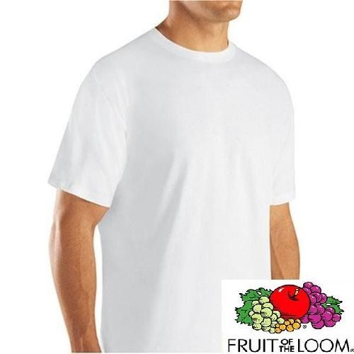 3 FRUIT OF THE LOOM  WHITE CHILDS T SHIRT ALL SIZES 