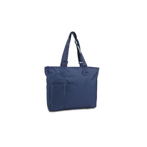 24 Wholesale Super Feature Tote - Navy