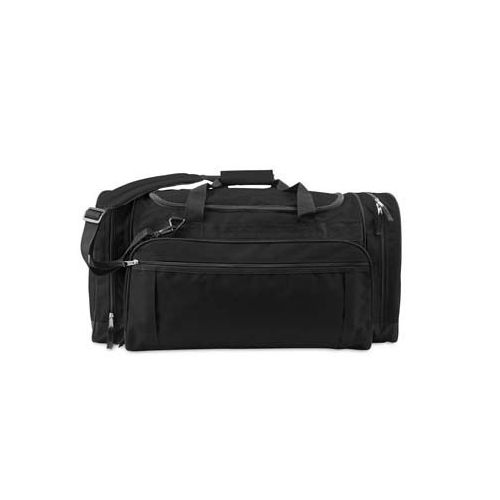 6 Wholesale Explorer Large Duffel Bag - Black